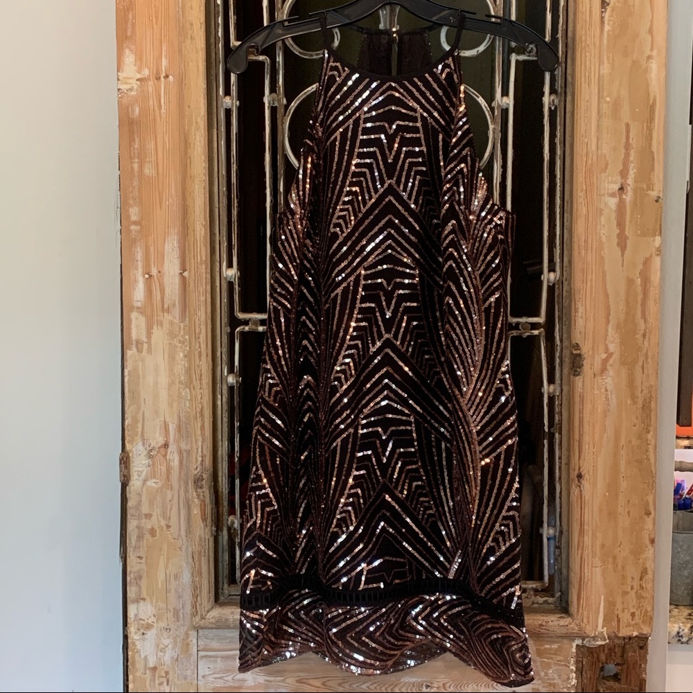 SAYLOR sequin dress